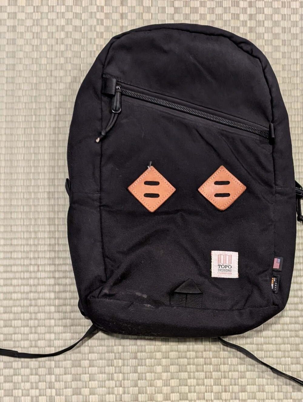 Topo Designs Daypack Black Cordura Made in USA